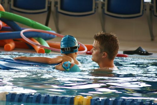 nauka pływania dla dzieci Bartek Chołomej Aquamania Lublin