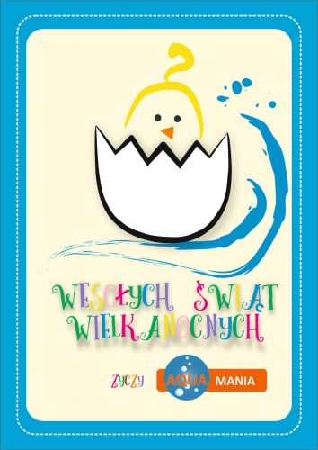 życzenia wielkanocne - Aquamania