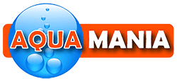 Dawne logo stare logo szkoły pływania Aquamania
