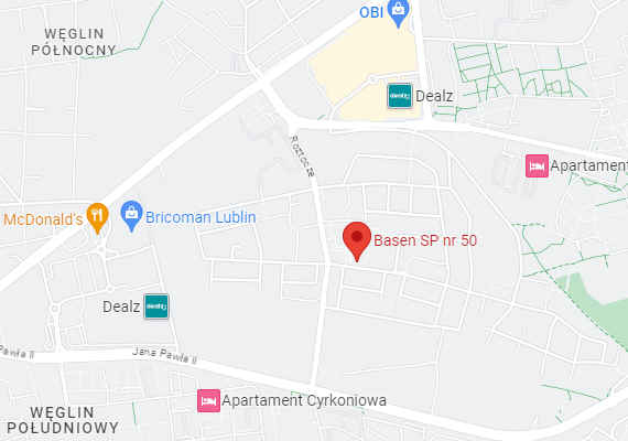 Basen przy Szkole Podstawowej nr 50 w Lublinie